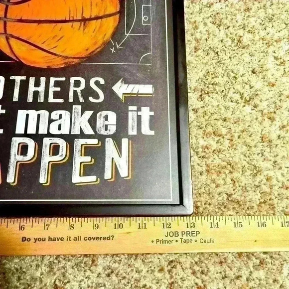 Hobby Lobby Basketball Sign - Picture 4 of 4